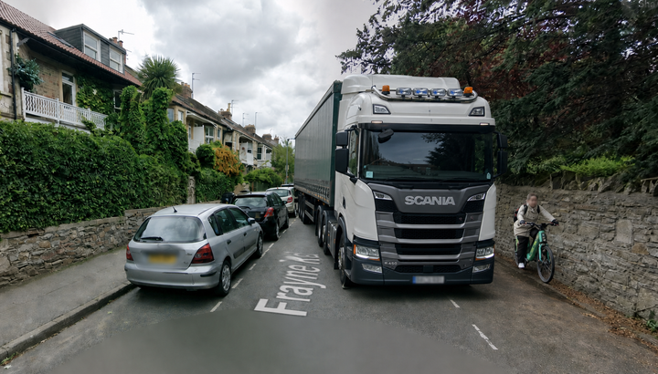 Is Frayne Road a lorry rat run?