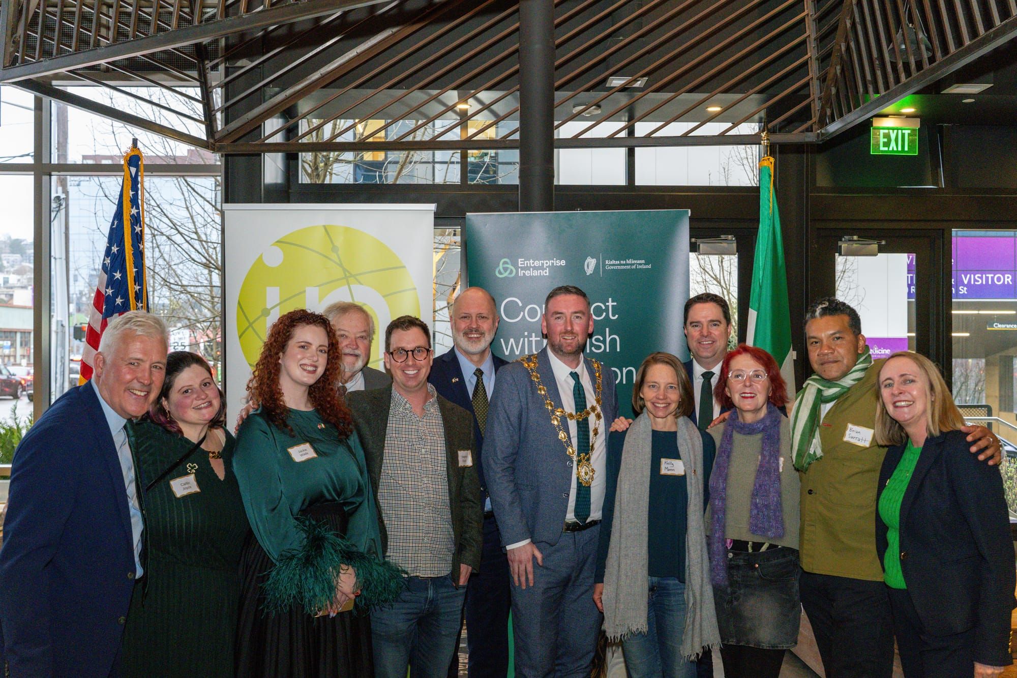 Galway Mayor & Ireland’s Minister for Agriculture, Food and the Marine visit Seattle