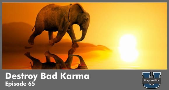 Bhagavad Gita Summary  - How to destroy bad karma instantly?