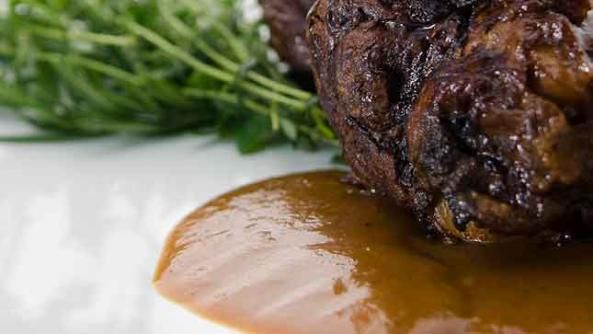 Roast Lamb with Medjool Date Sauce