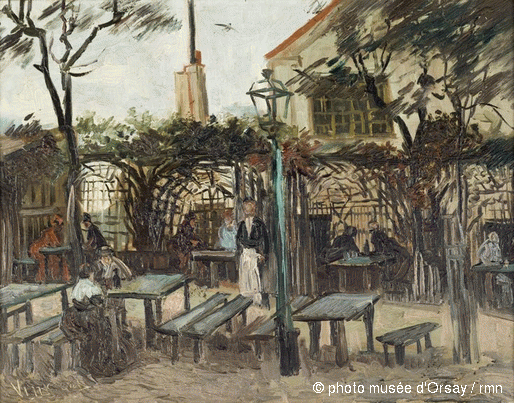 Vincent van Gogh, La Guinguette à Montmartre, 1886