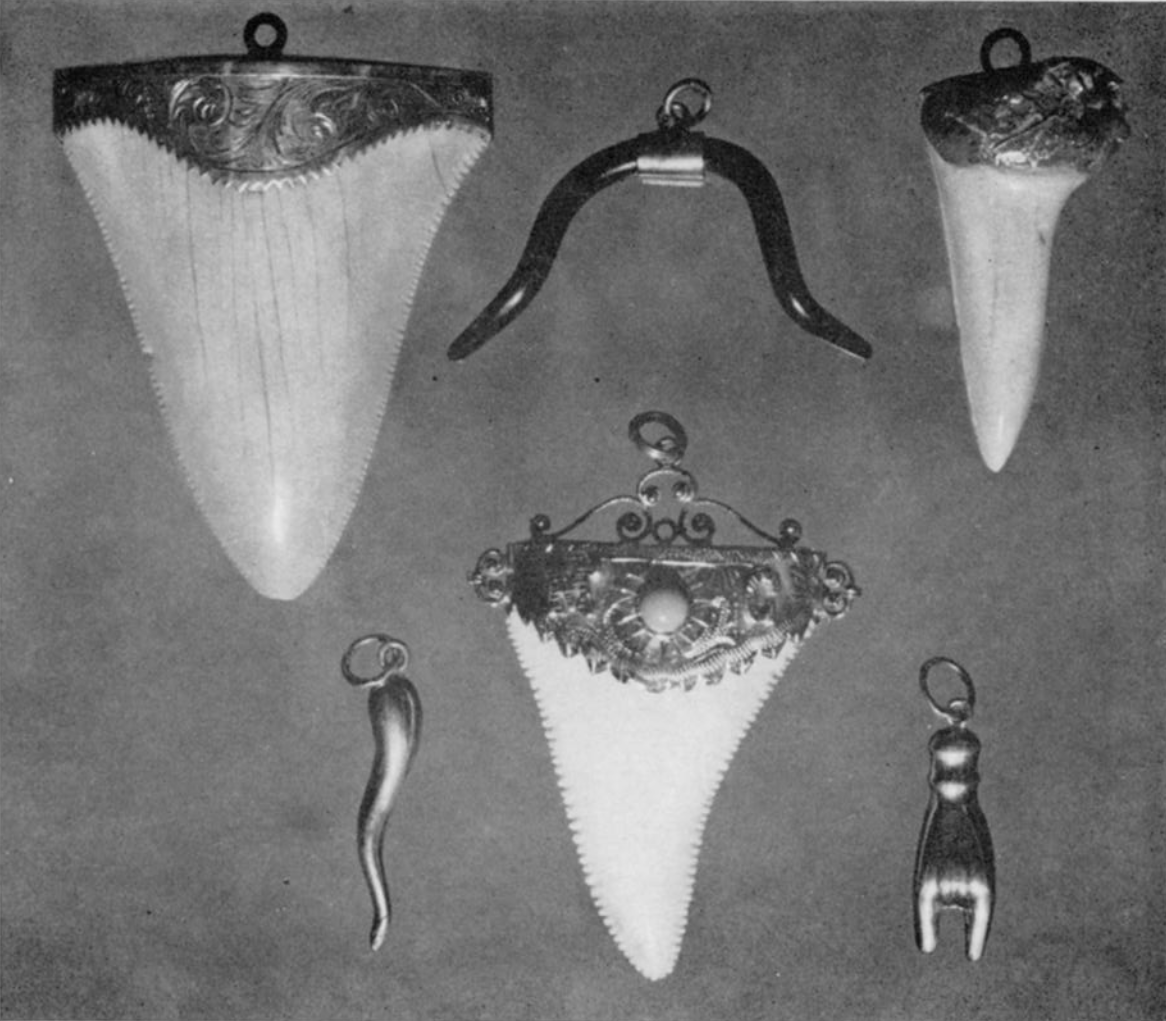 I absolutely do not have permission to use this image, which I screenshotted from a PDF of a 1968 issue of the academic journal&nbsp;Folklore—the article is “The Evil Eye and Protective Cattle Horns in Malta” by G. Zammit-Maempel, and the amulets ar…