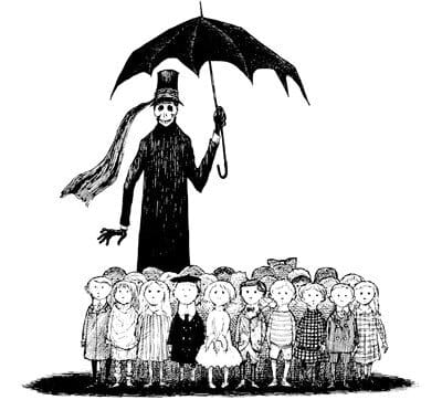 Did you know “Edward Gorey” was the artist’s real name? I always assumed it was a pen name.