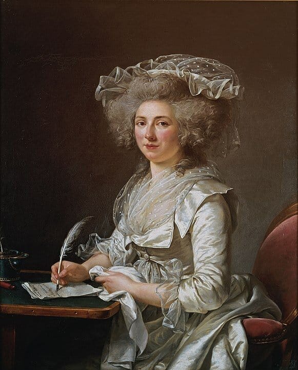 Portrait of a woman, Adélaïde Labille-Guiard, 1787. Yeah, technically I already put this image in a previous newsletter, but if using a Labille-Guiard painting twice is wrong, I don’t wanna be right. Also, can you imagine doing all your email and te…