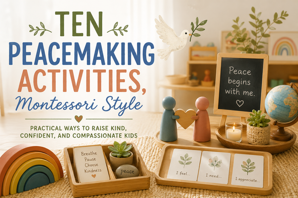Ten Peacemaking Activities: Montessori Style