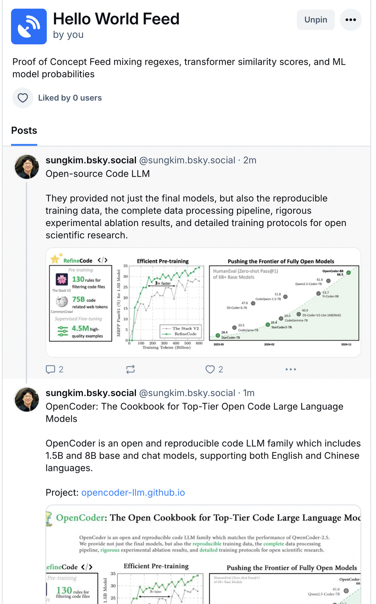 The Future is Algorithmic Feeds on Bluesky