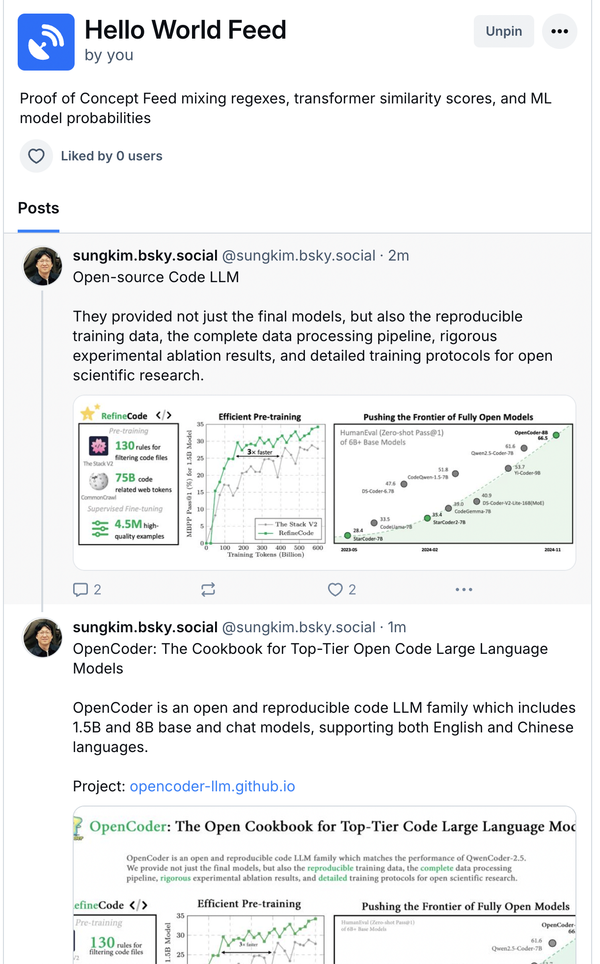 The Future is Algorithmic Feeds on Bluesky