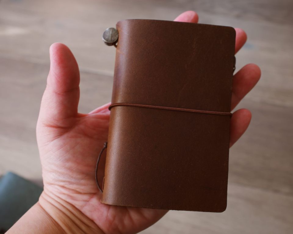 My New Wallet: Traveler's Company 20th Anniversary Card-Sized Notebook