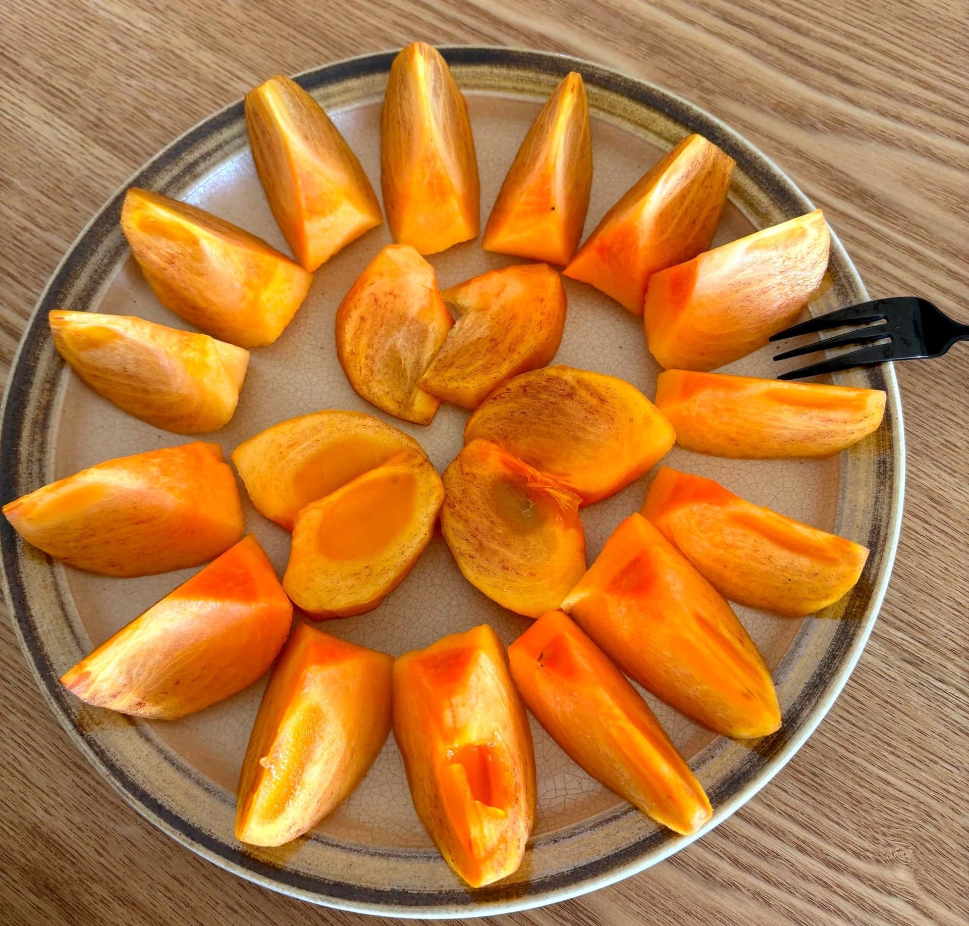 Joy of serving seasonal fruits for friends