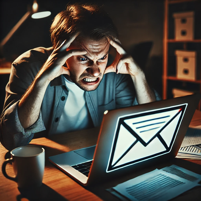 I am glad I did not send that angry email