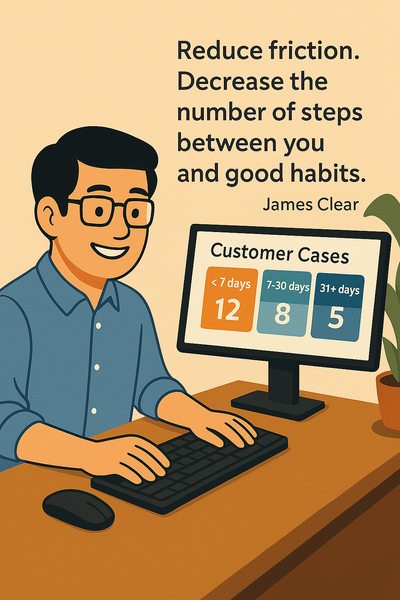 Reducing Friction, Creating Habits