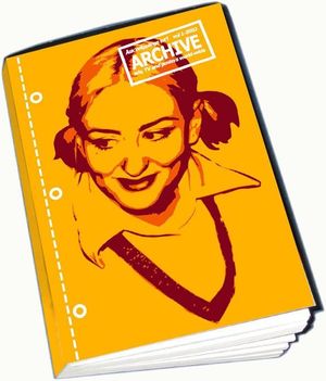 Self-portrait "Lürzers Archive" portfolio magazine