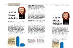 Ju mer hat från start, desto bättre