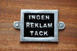 För mycket reklam?