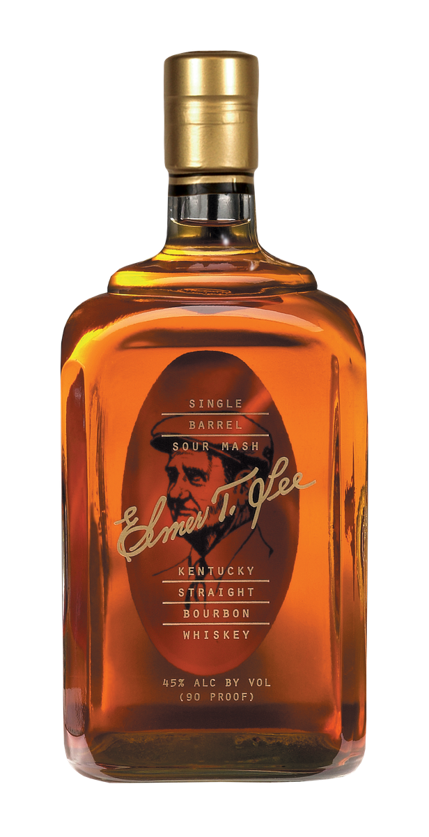 Elmer T. Lee Single Barrel bottle.