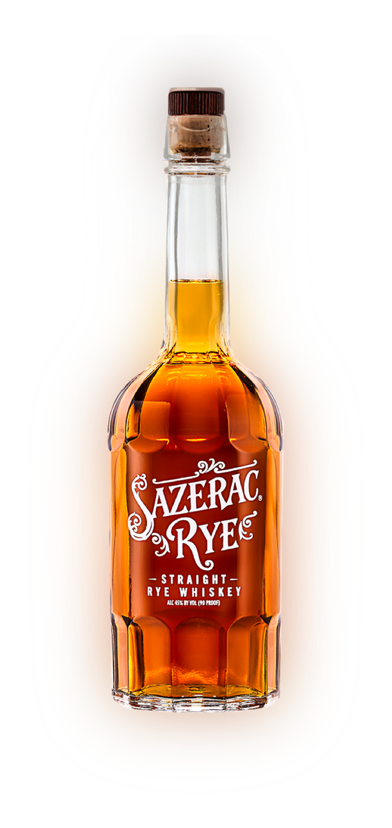 Sazerac Rye bottle.