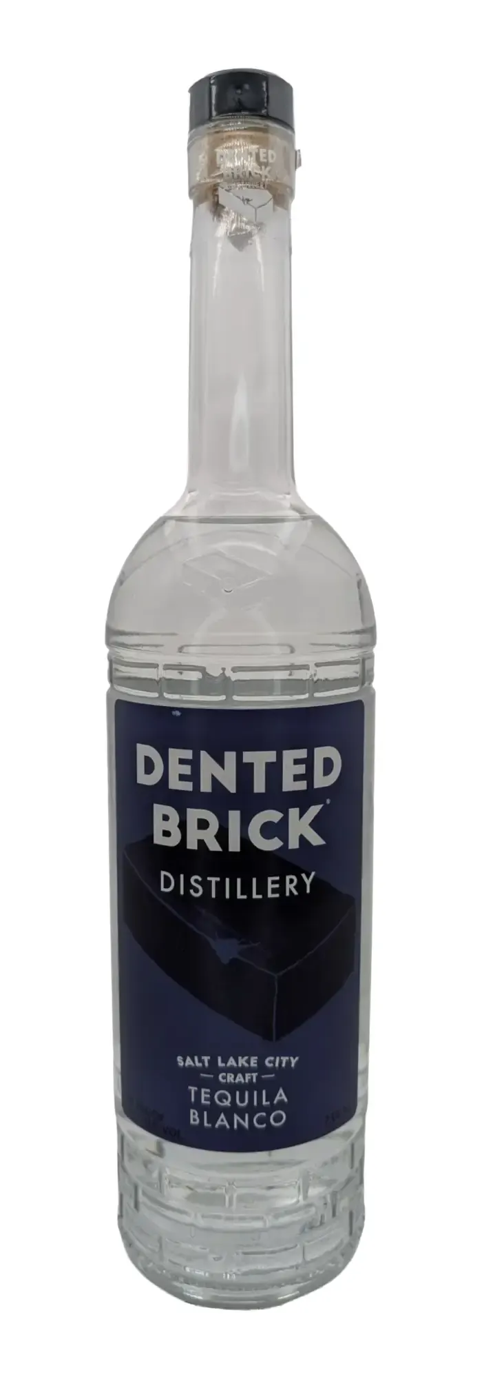 Dented Brick Craft Tequila Blanco bottle