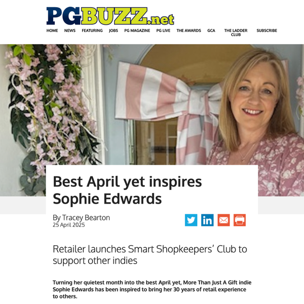 PG Buzz Feature: Our Best April Yet and the Beginning of Smart Shopkeepers Club