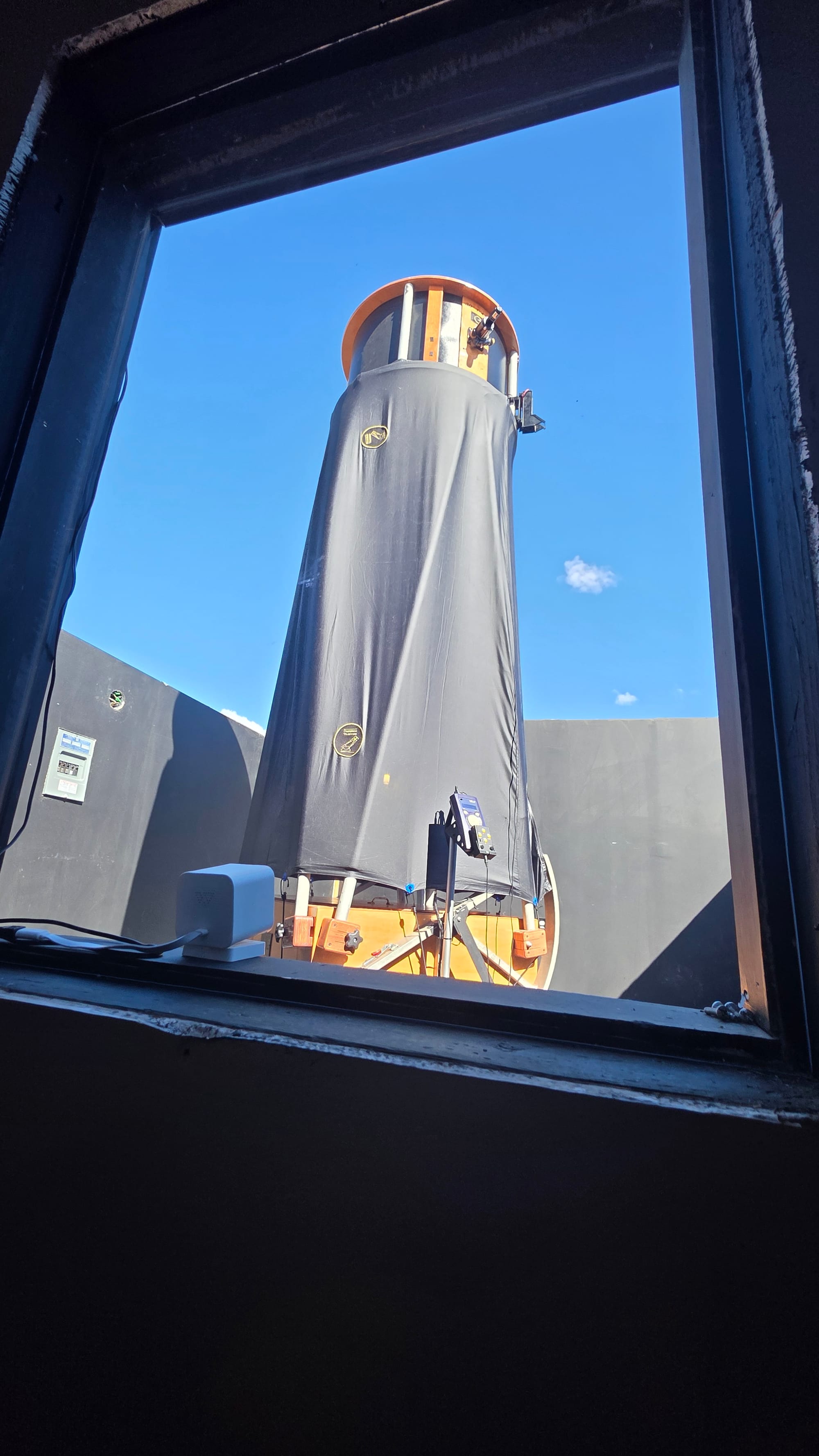 Eyepiece height at zenith