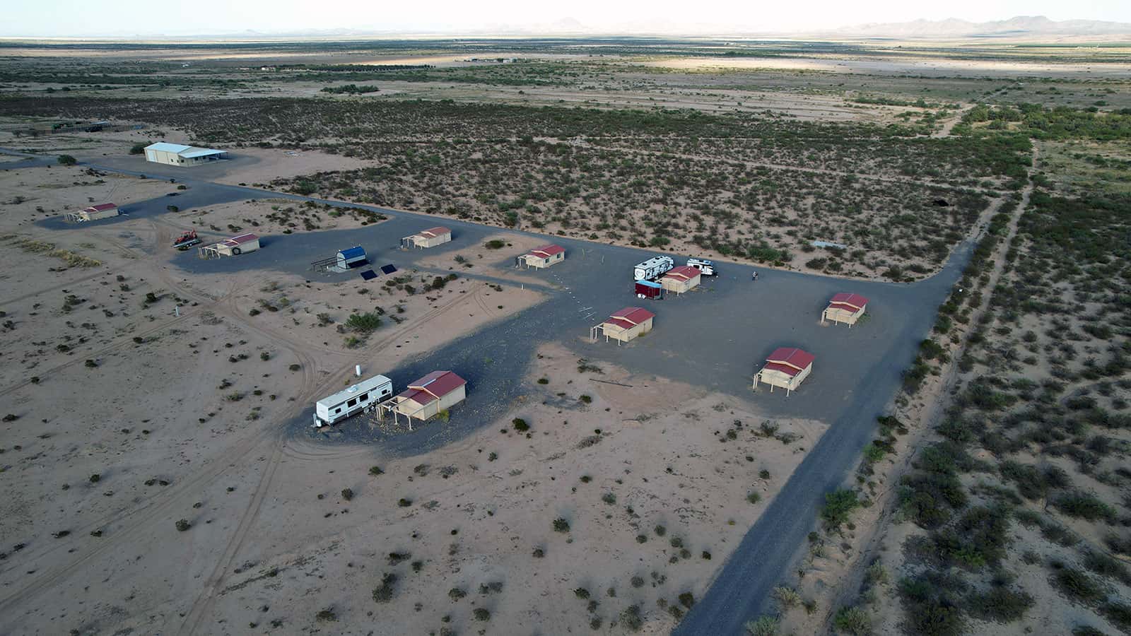 The DSP Remote site by Animas, New Mexico