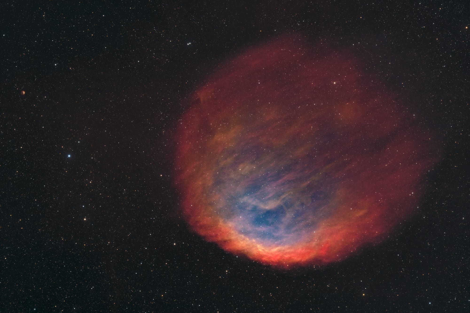 The Ball of Fury — SH2-216 by kvastronomer