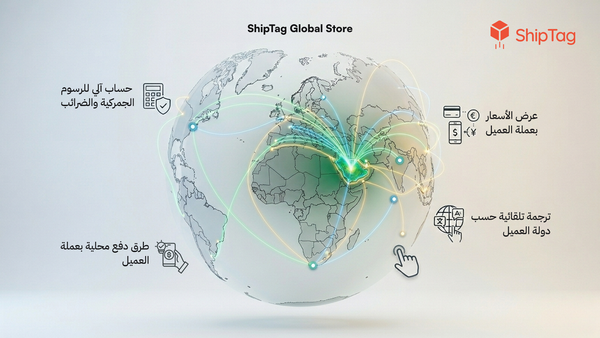 شحن من السعودية إلى العالم: افتح أبواب متجرك للعالم مع ShipTag