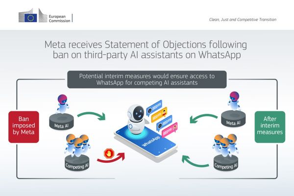 The EU is treating WhatsApp like public infrastructure for the AI wars.