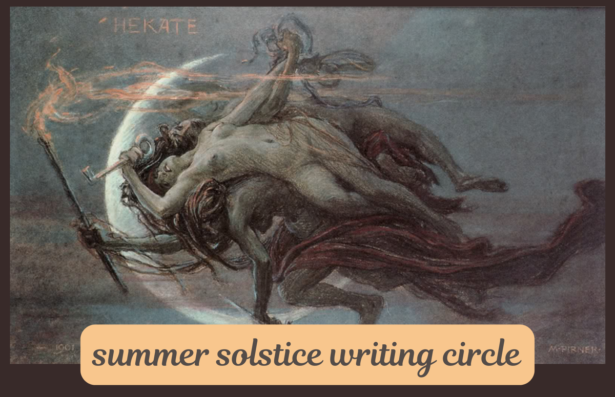 a painting of Hekate.
