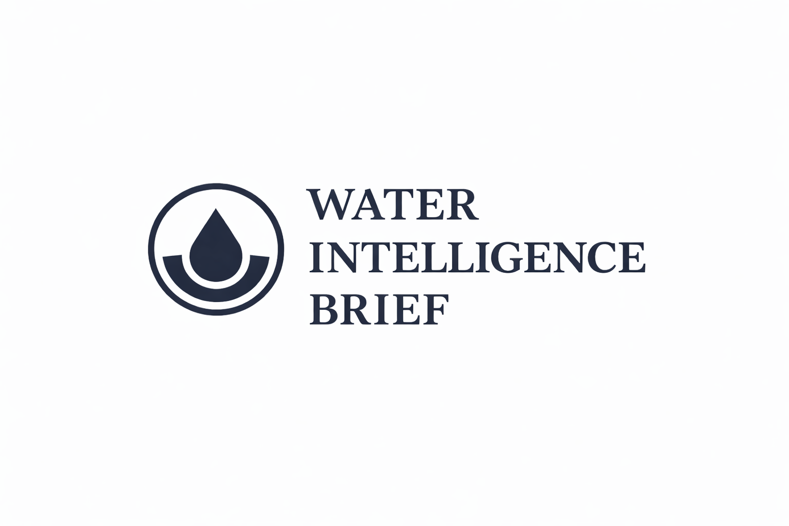 Water Intelligence Brief