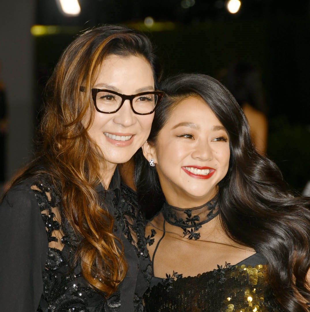 Michelle Yeoh and Stephanie Hsu attend the 2nd Annual Academy Museum Gala