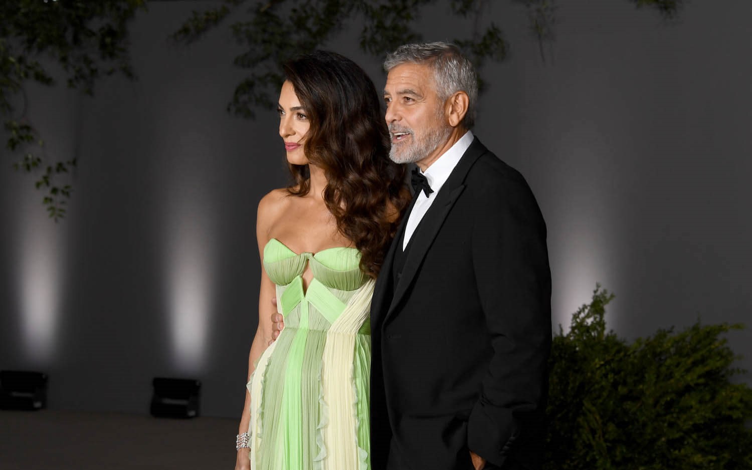Amal Clooney and George Clooney attend the 2nd Annual Academy Museum Gala