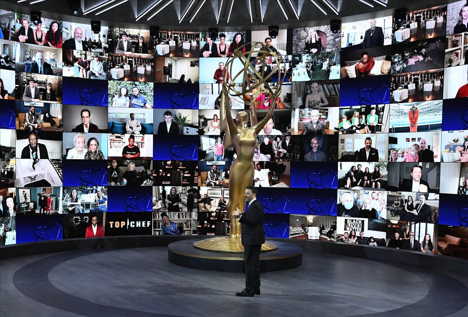 Jimmy Kimmel hosts the 2020 Emmy Awards