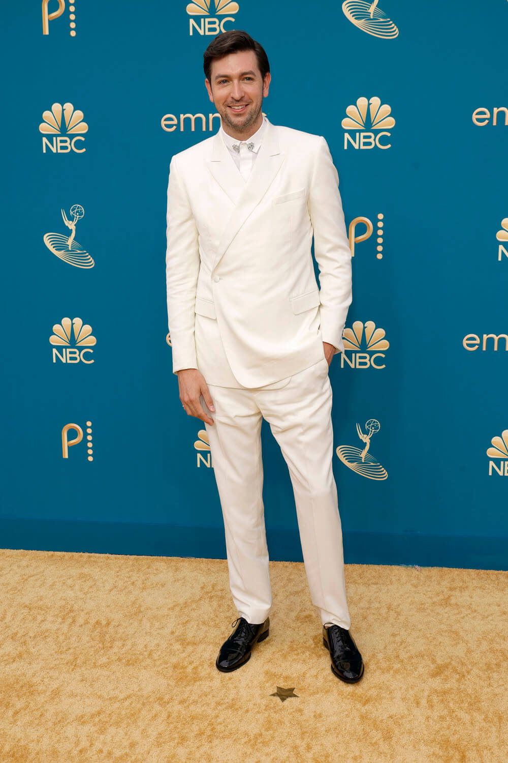 Nicholas Braun at the 2022 Emmys