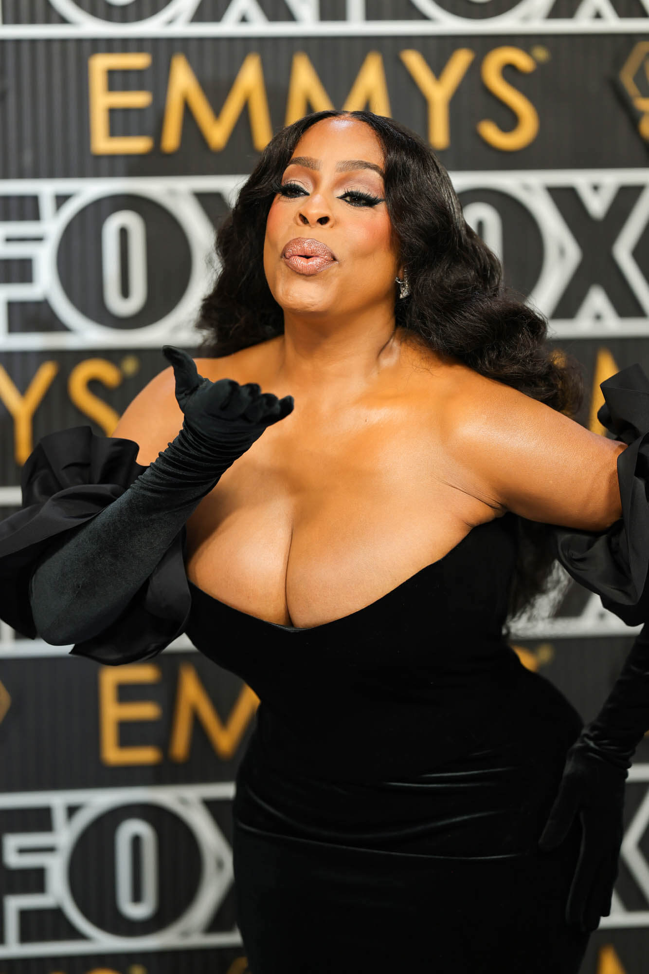 Niecy Nash-Betts attends the 75th Primetime Emmy Awards at Peacock Theater on January 15, 2024 in Los Angeles, California