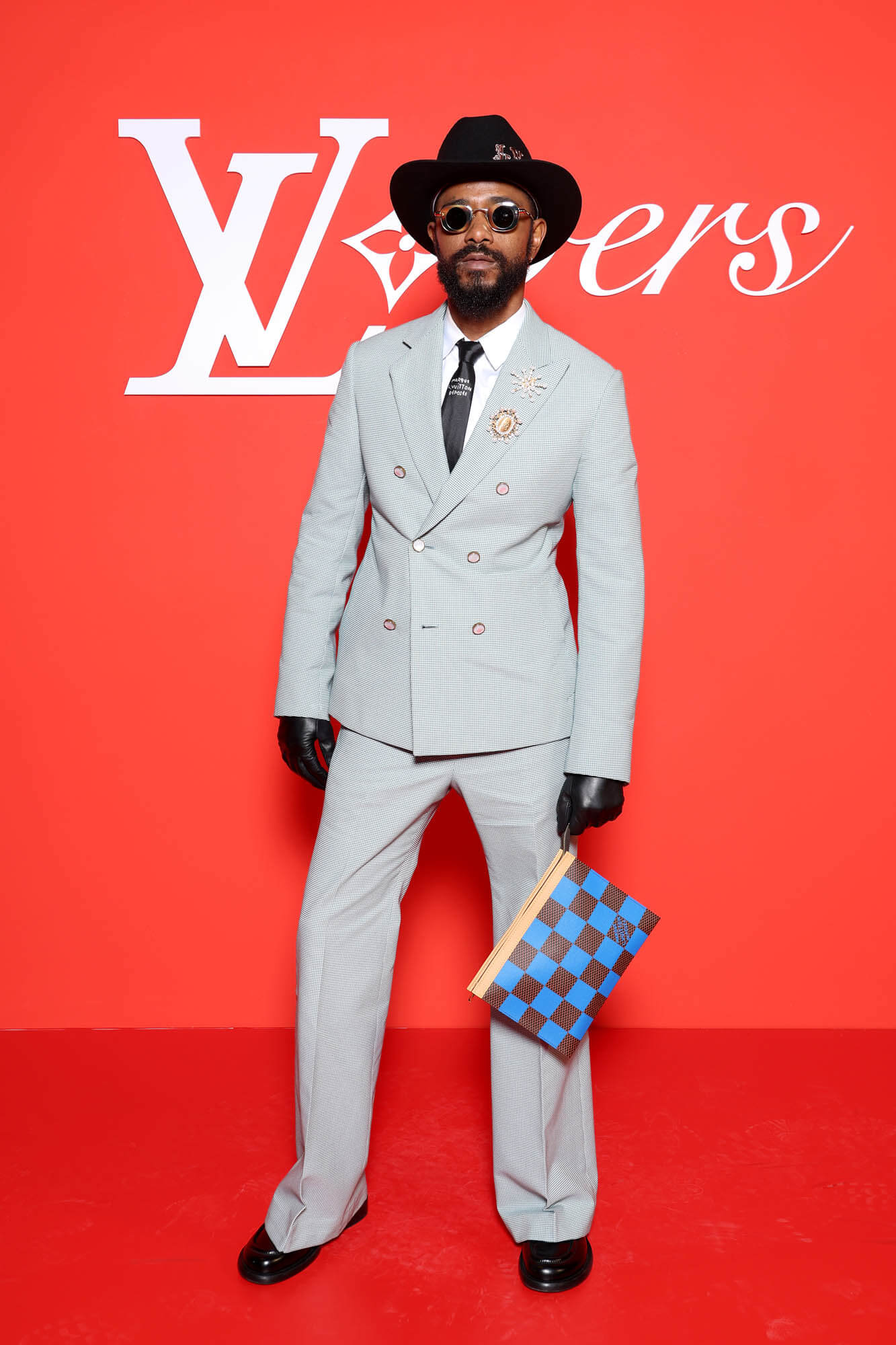 Lakeith Stanfield attends the Louis Vuitton Menswear Fall/Winter 2024-2025 show