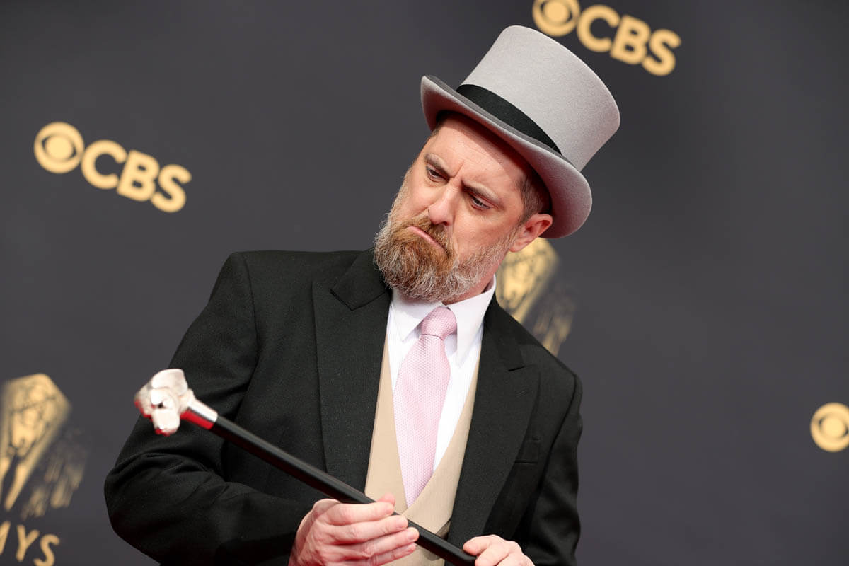 Brendan Hunt attends the 73rd Primetime Emmy Awards 