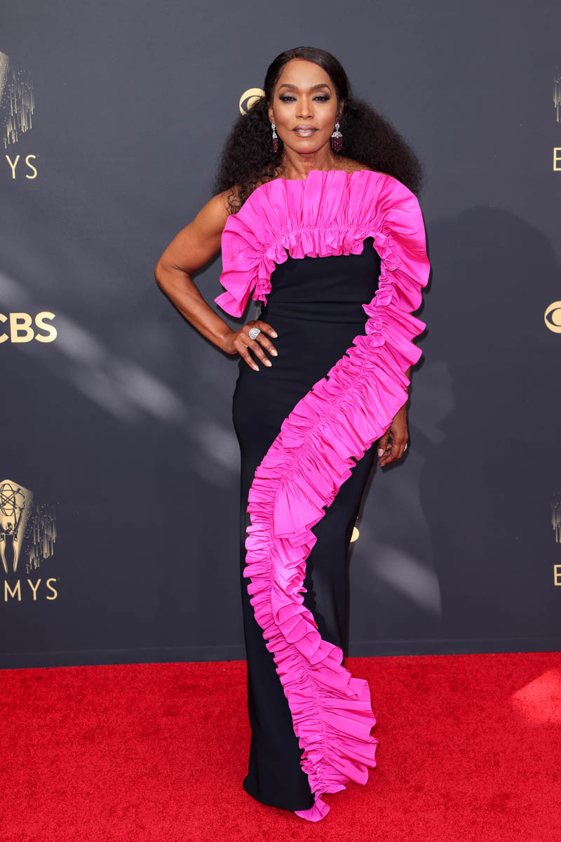 Angela Bassett attends the 73rd Primetime Emmy Awards