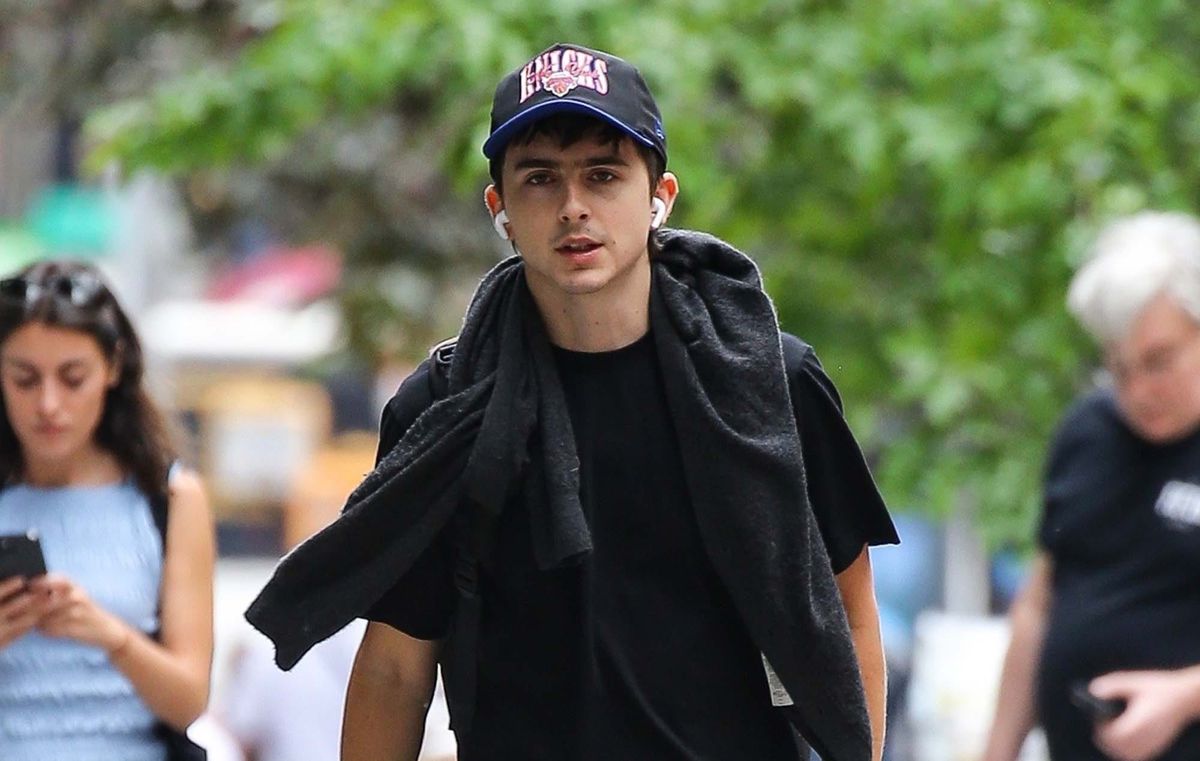 Ο οπαδός των Knicks Timothee Chalamet θα έχει πολύ χρόνο να αφιερώσει στο μπάσκετ τις επόμενες εβδομάδες