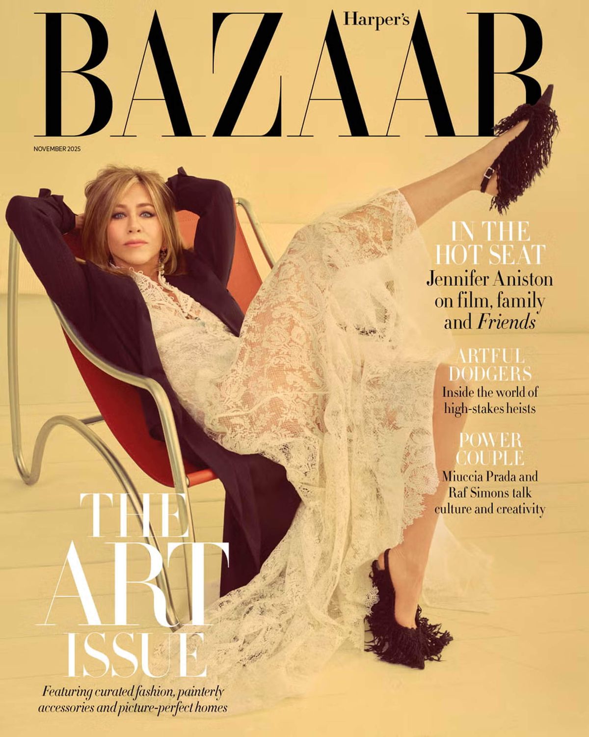 Jennifer Aniston Harper's Bazaar UK interview could be from any