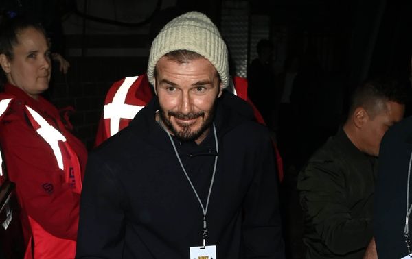 The Beckhams play birthday tag