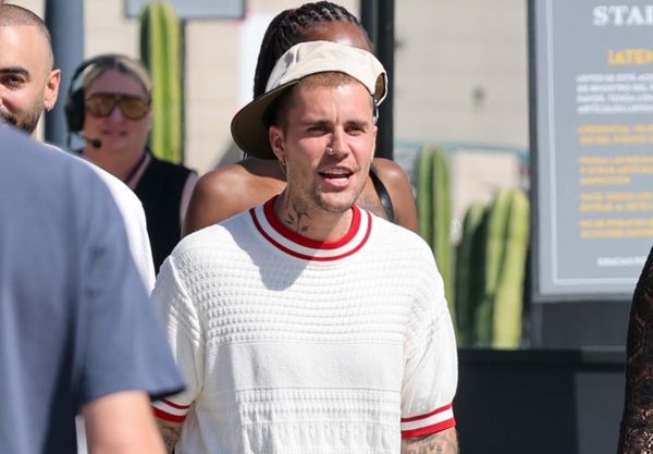 Justin Bieber’s warmup