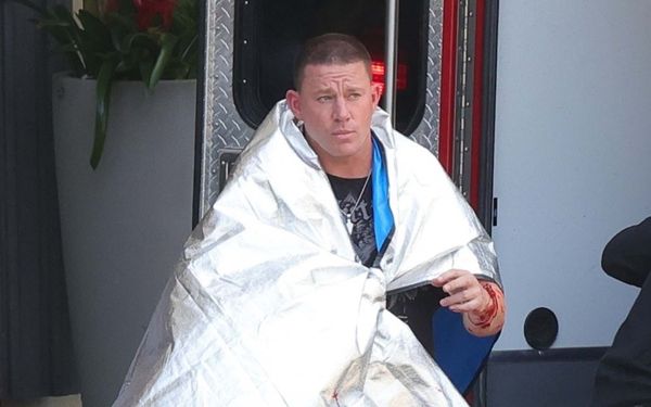 Channing Tatum is going through it