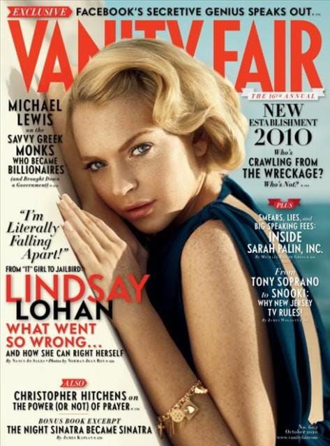 Lohan replay and her weave falls out