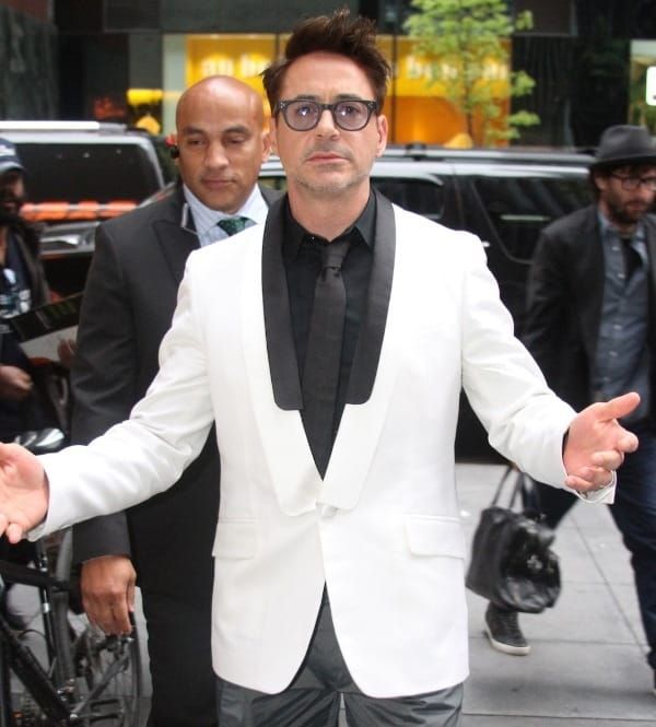 RDJ and the kids
