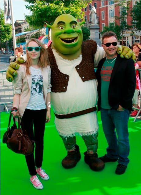 Saoirse in green and as Katniss?