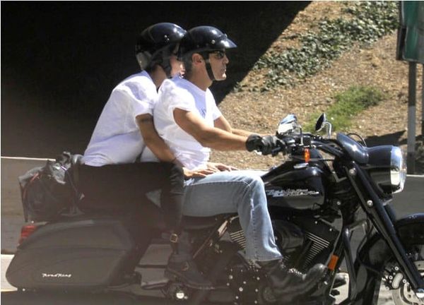 George Clooney doesn’t have to hustle?