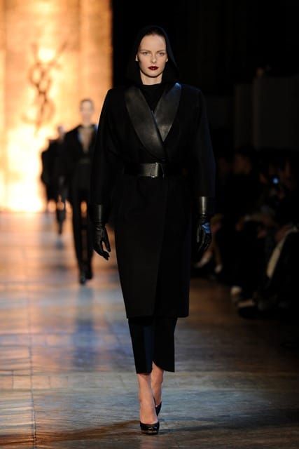 Paris Fashion Week: Yves Saint Laurent RTW Fall 2012