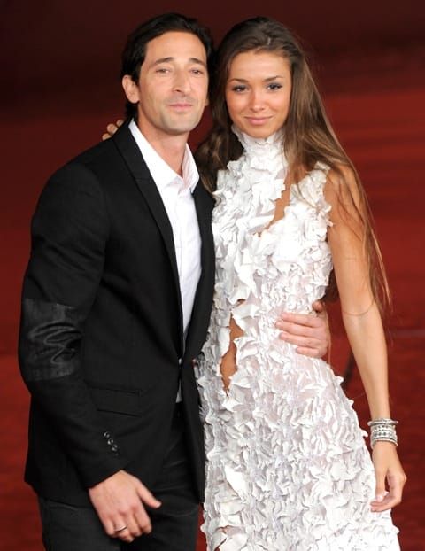 Adrien Brody is in love