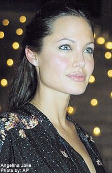 From Lisa in Indiana: Angelina sucks!