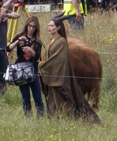 Maleficent is camping?